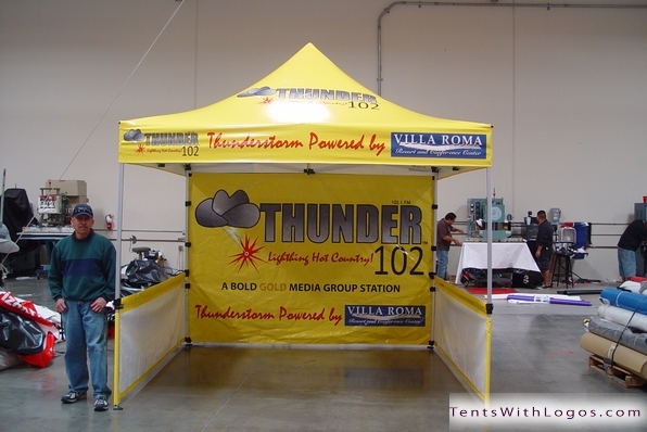 10 x 10 Pop Up Tent - Thunder